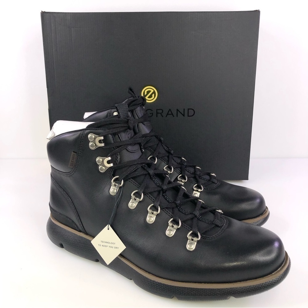Cole Haan Men's Zerogrand Omni Hiker Waterproof Boot C35584 Black